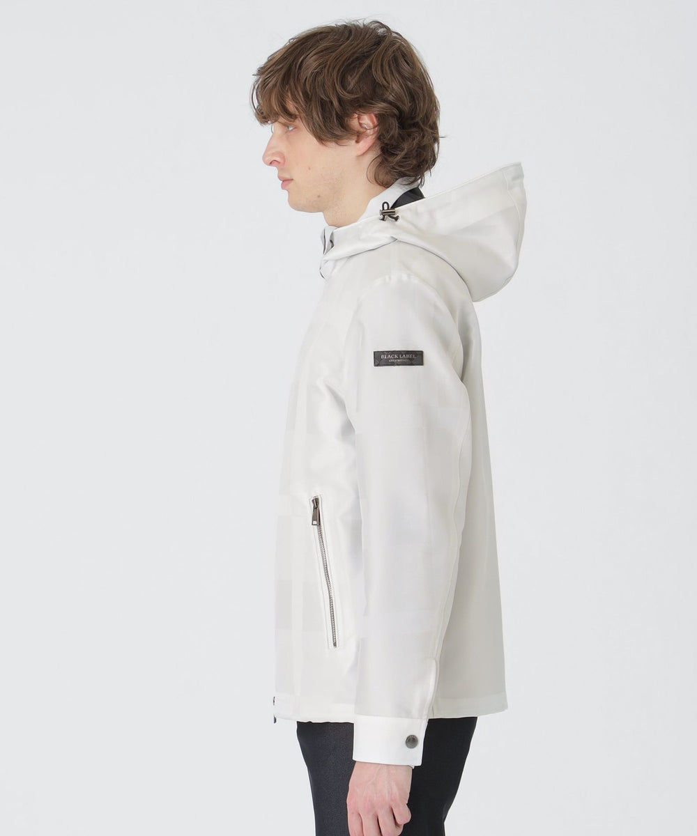 シャドークレストブリッジチェックパーカー（ブルゾン）｜BLACK LABEL