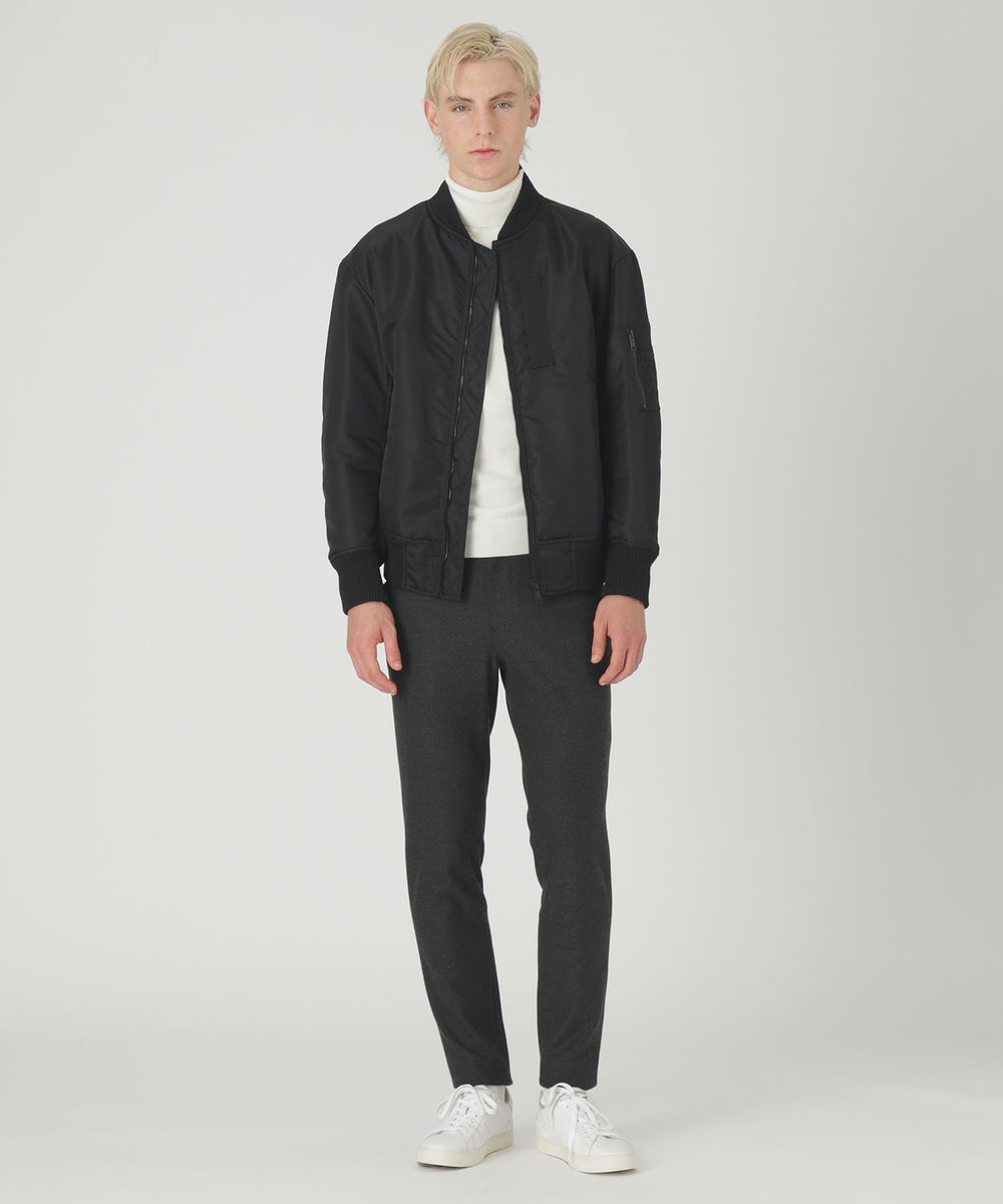 パデッドMA-1フライトジャケット（ブルゾン）｜BLACK LABEL