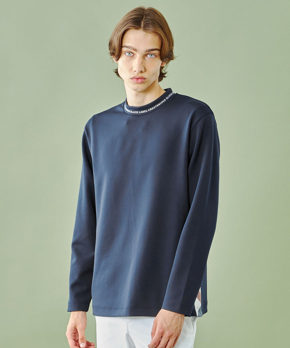 fr2golf 沖縄 モックネック カットソー ブラック