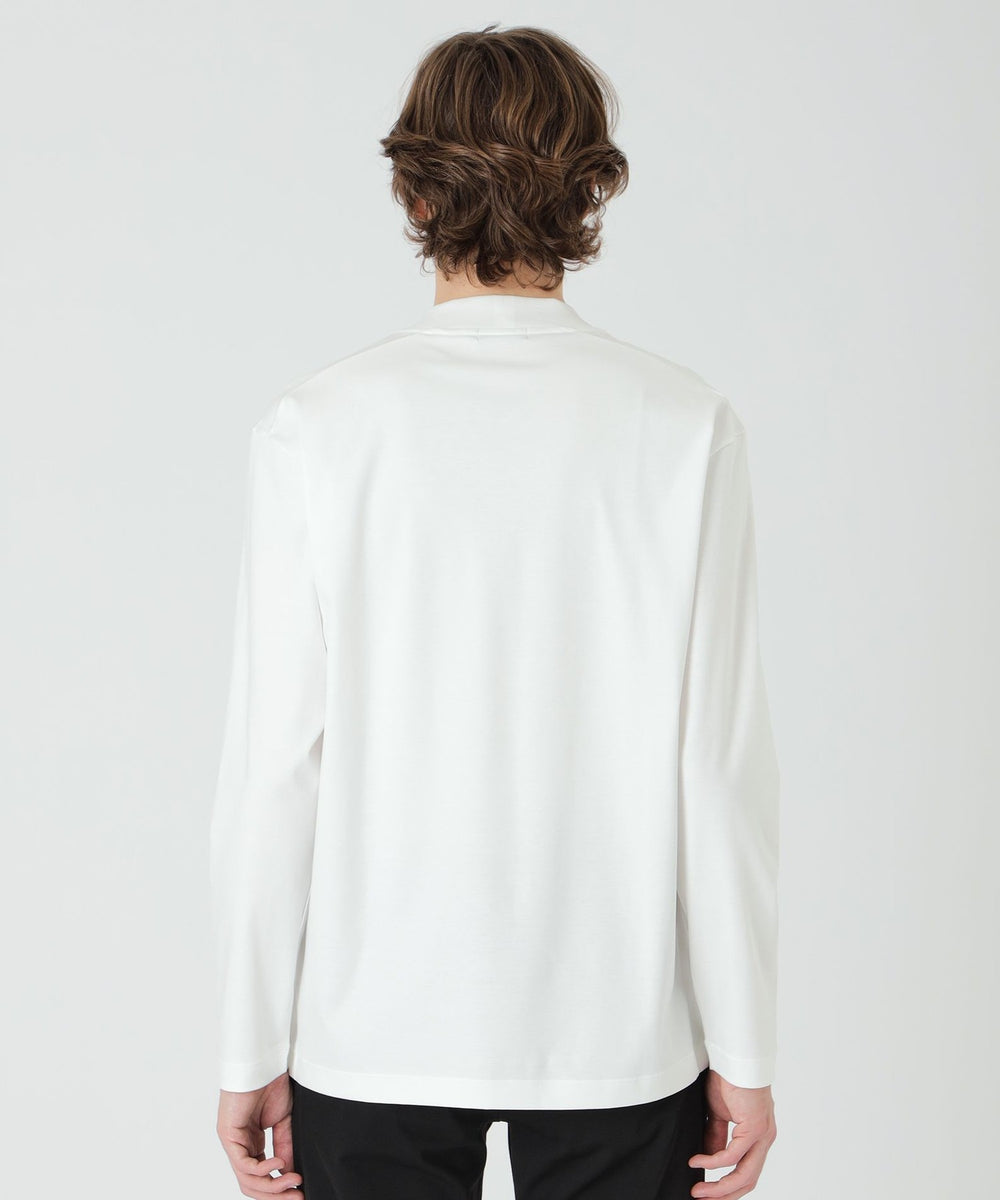 マーセライズドレスロンT（カットソー）｜BLACK LABEL CRESTBRIDGE