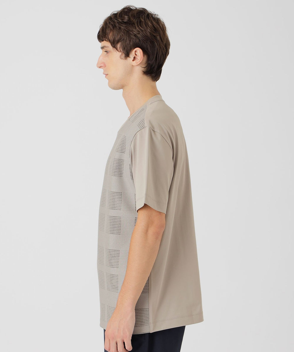 シアーチェックコンビTシャツ（カットソー）｜BLACK LABEL CRESTBRIDGE