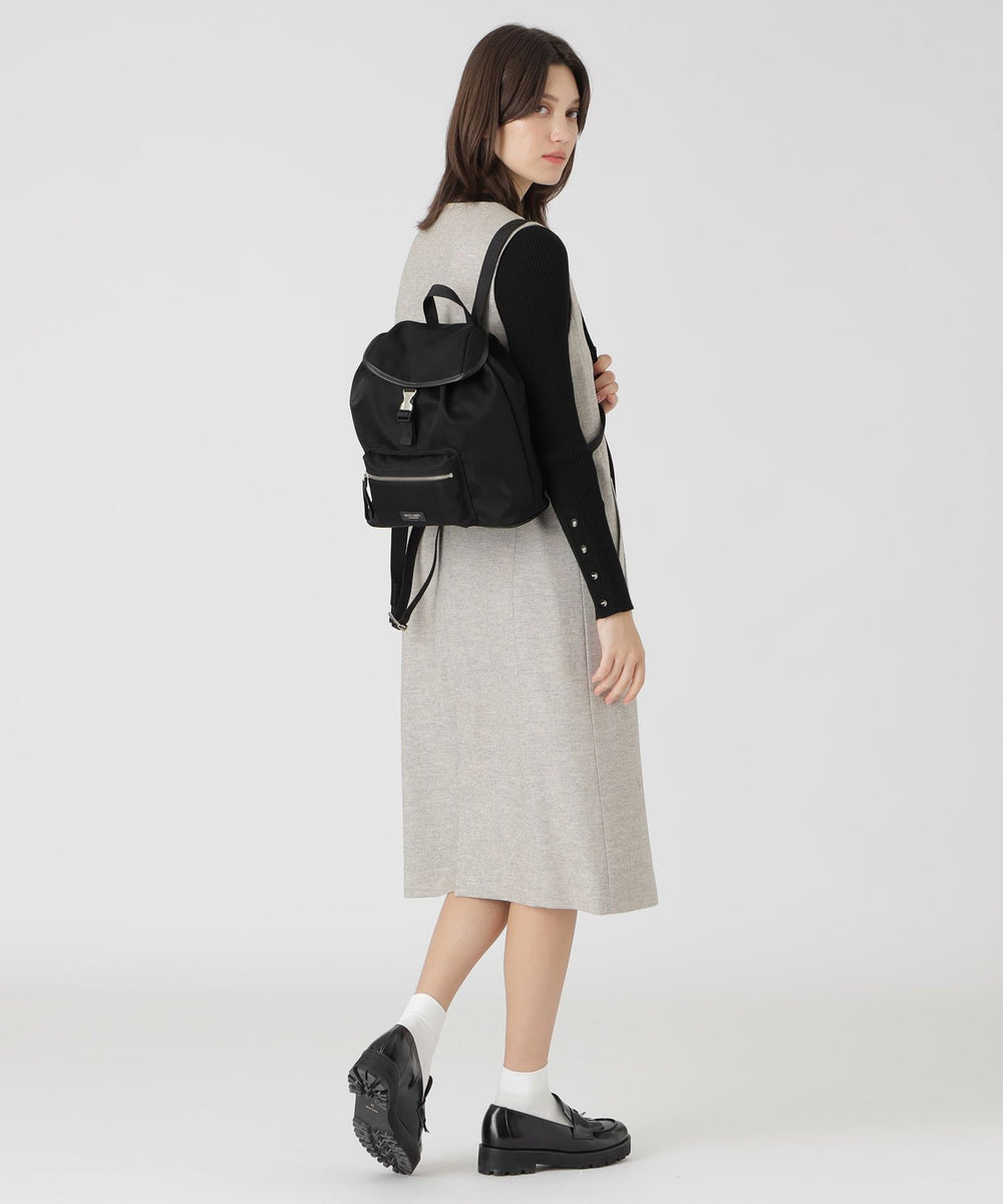 BLACK OF BLACKs】ブラックナイロンバックパック（バッグ）｜BLUE