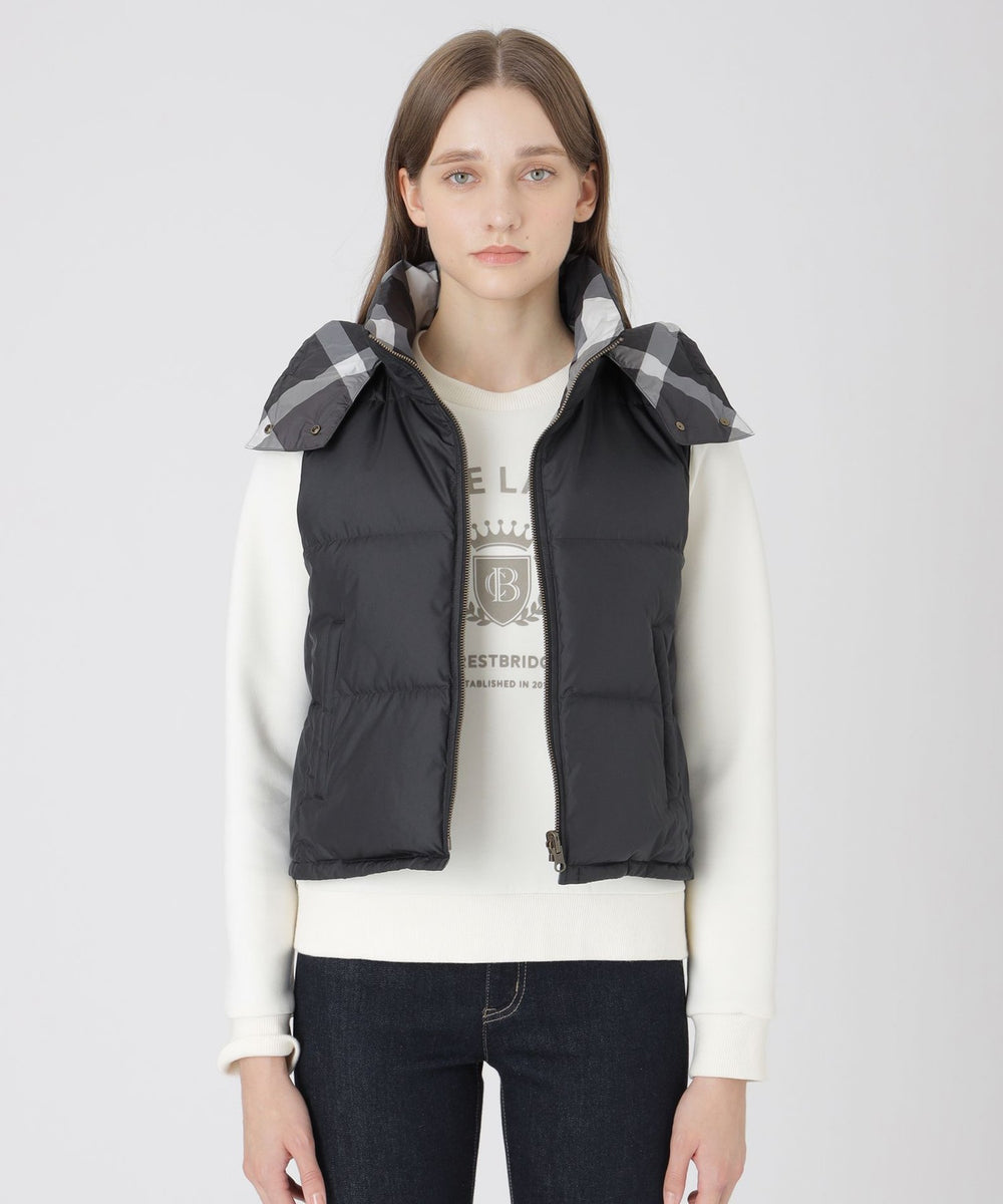 10th ANNIVERSARY】【はっ水】ストレッチタフタリバーシブルダウン