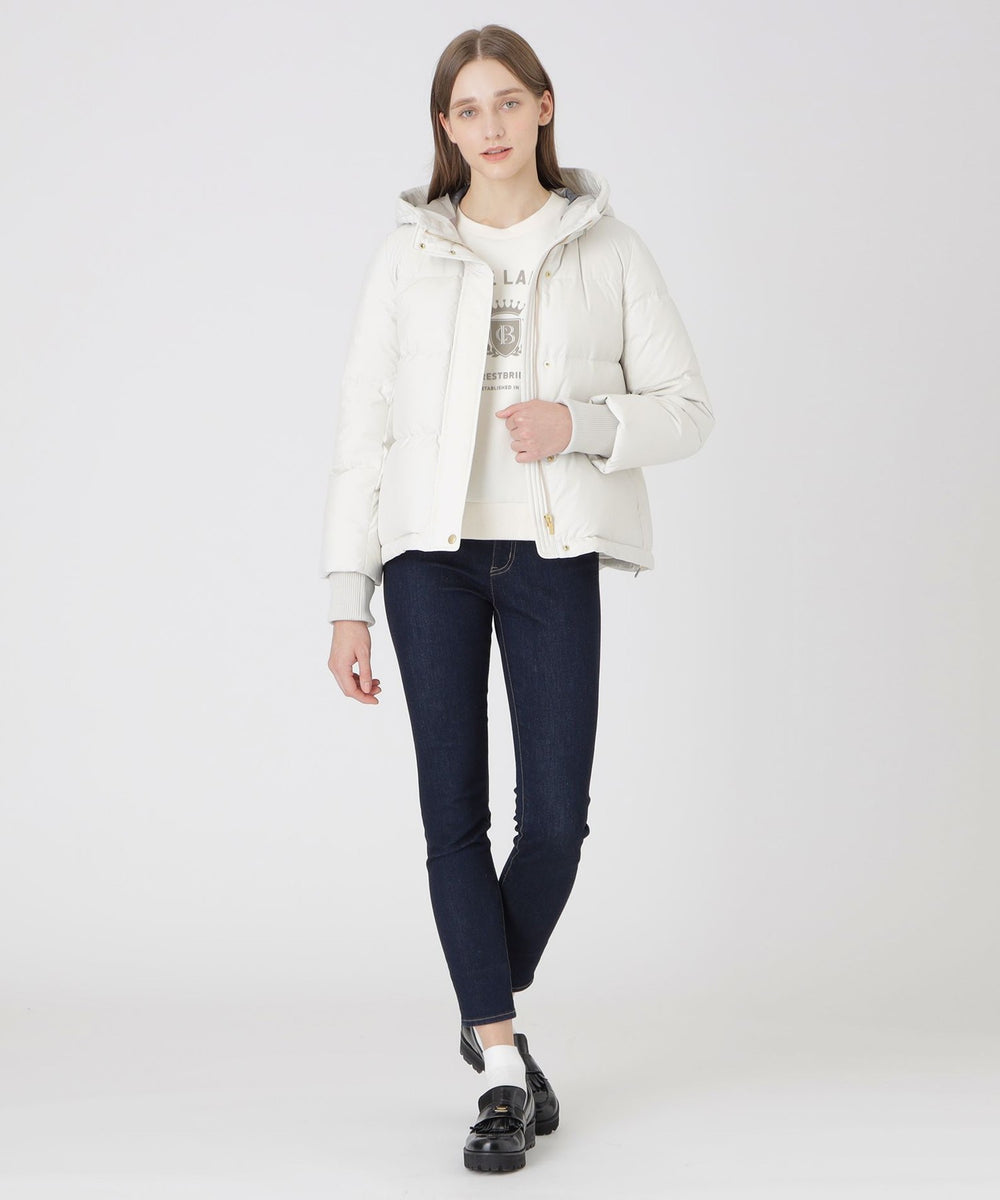 ハイマルチピーチタフタショートダウンコート（コート）｜BLUE LABEL