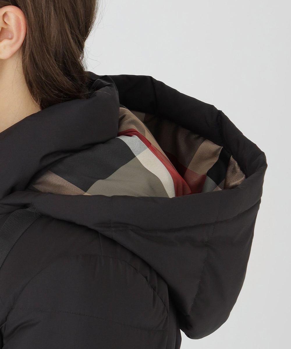 ハイマルチピーチタフタロングダウンコート（コート）｜BLUE LABEL