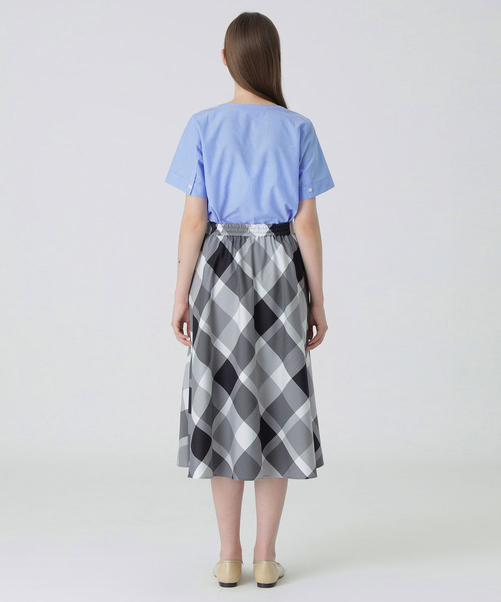 クレストブリッジチェックライトクロッシングツイルスカート（スカート