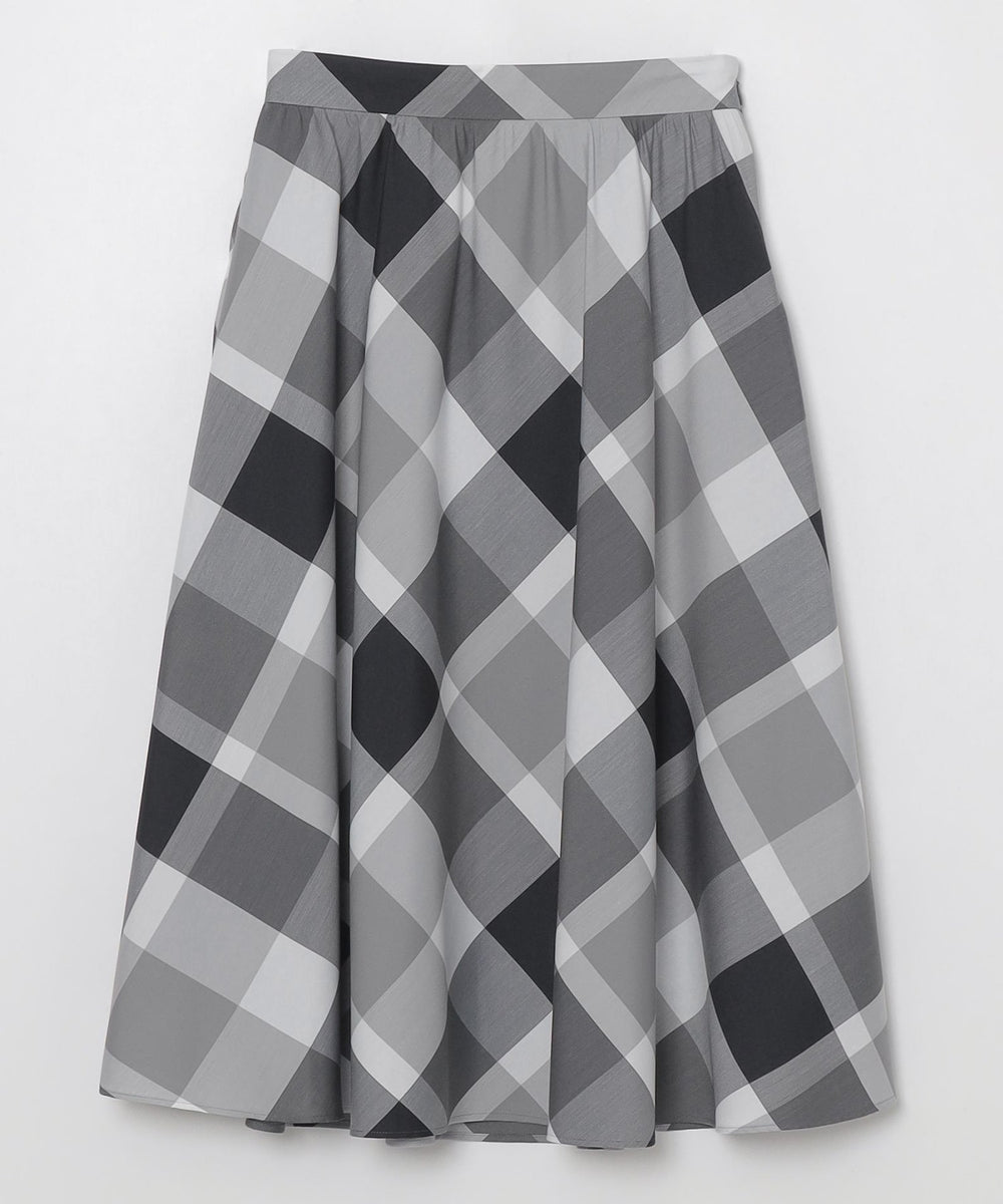クレストブリッジチェックライトクロッシングツイルスカート（スカート