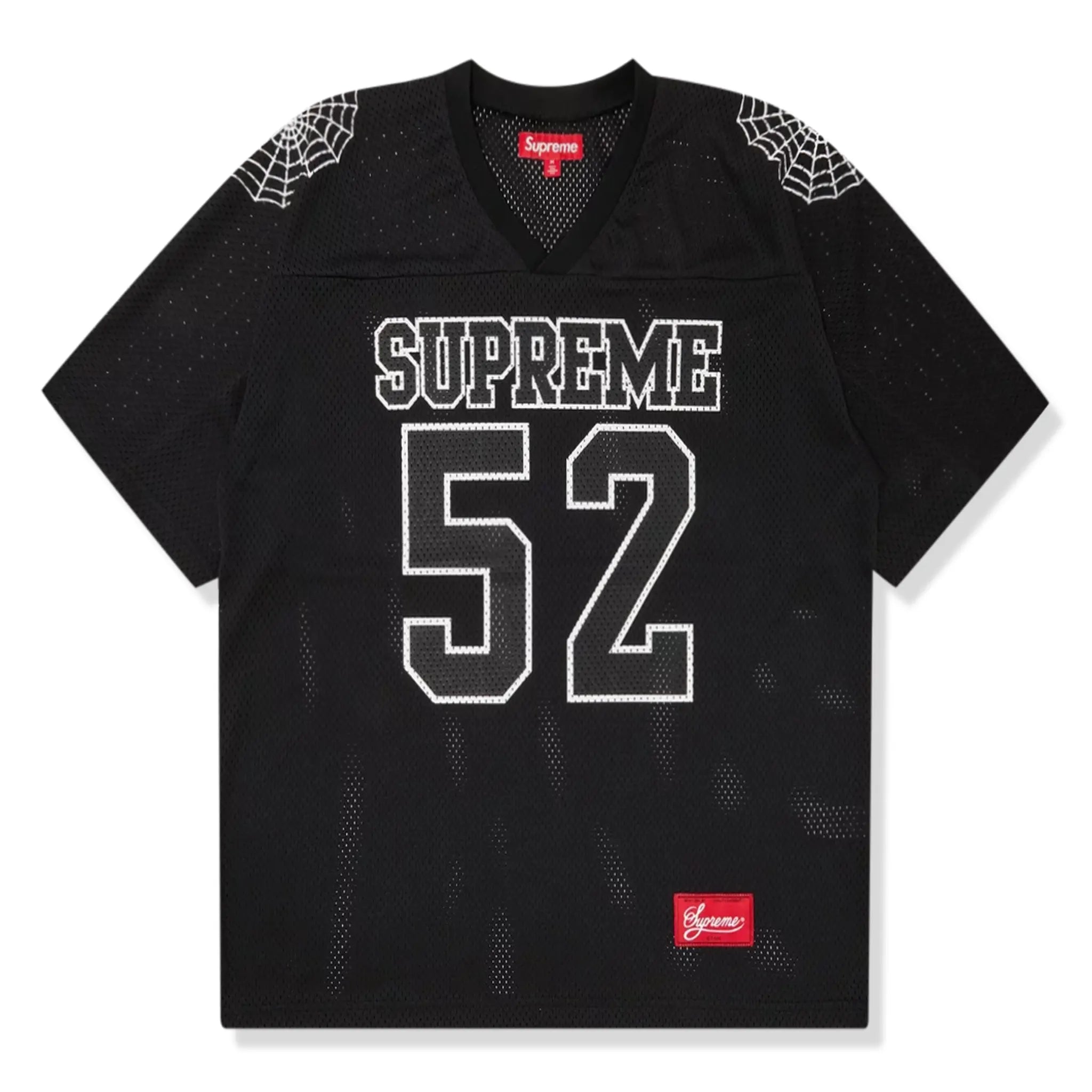 Supreme Bones Black Football Jersey | FW25KN15-BLACK