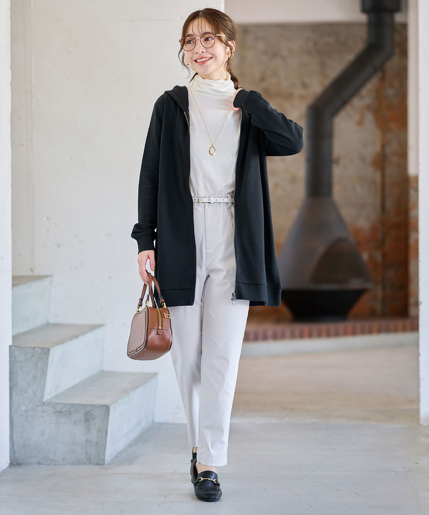 レディース ストレッチ テーパード パンツ通販 [0305-55500