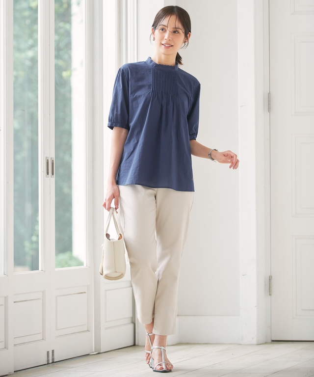 レディース ピンタック デザイン ブラウス通販 [0301-54105