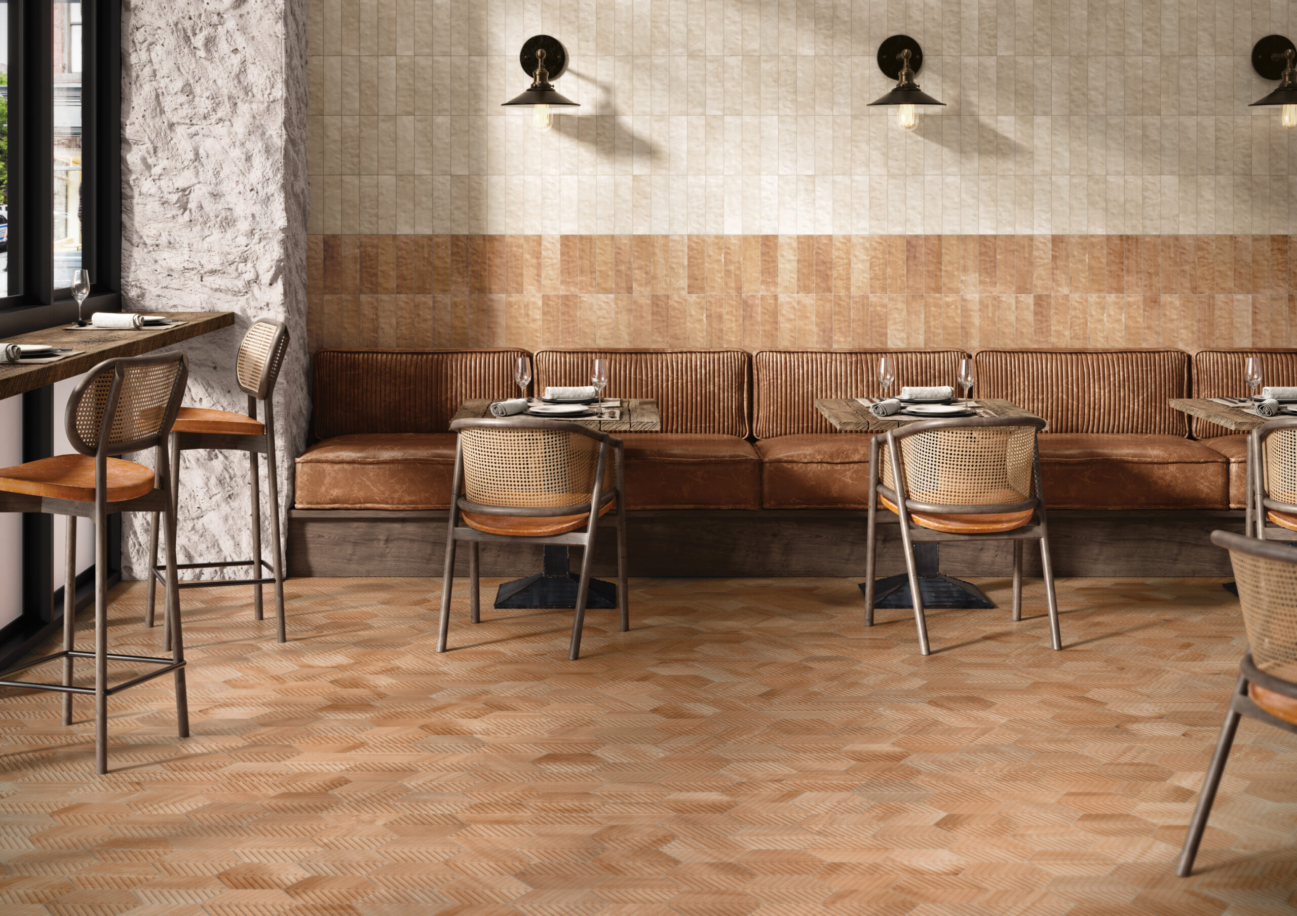 Cotto Moderno - Modern Terracotta Style Tile in Clay Tones