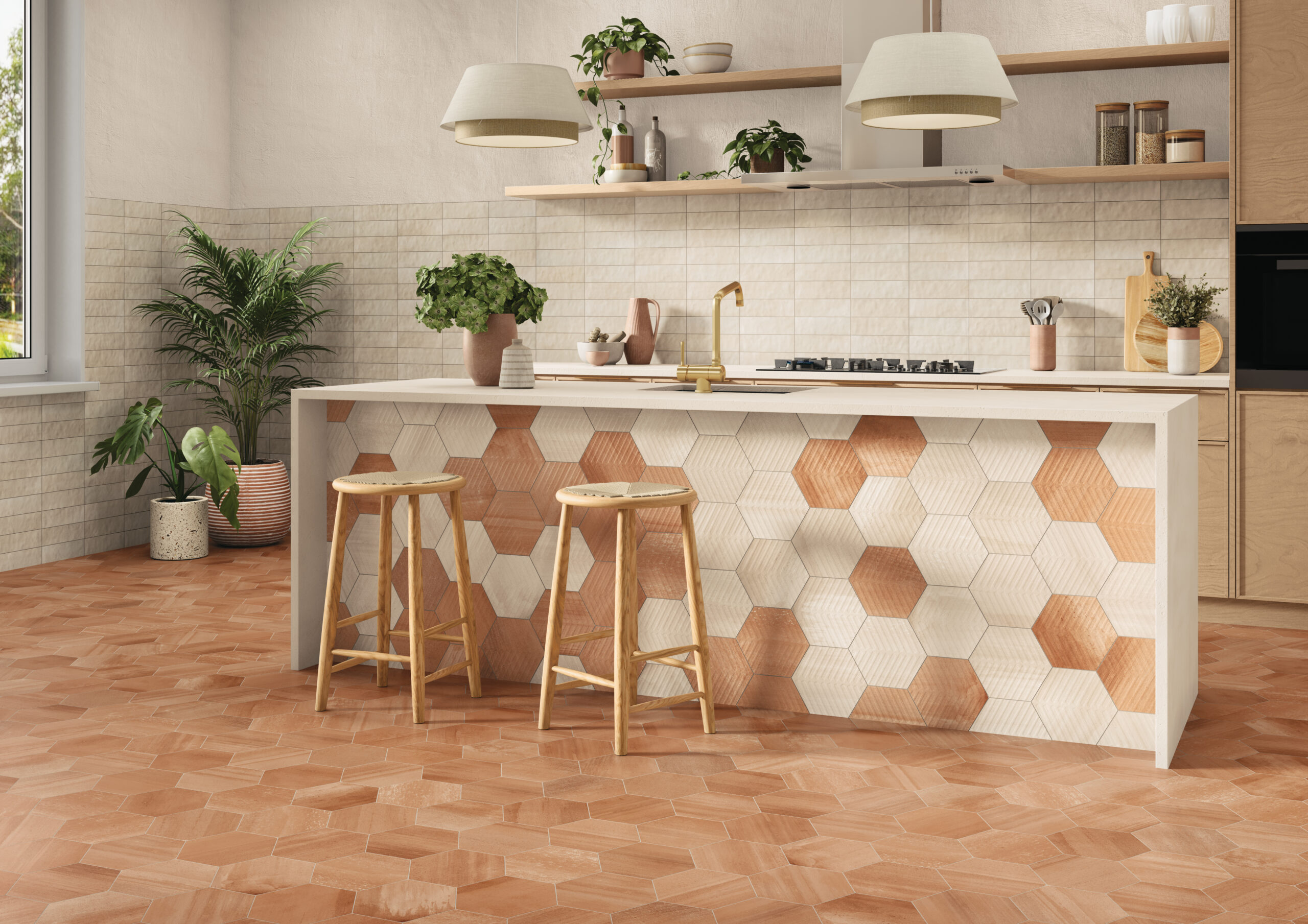Cotto Moderno - Modern Terracotta Style Tile in Clay Tones