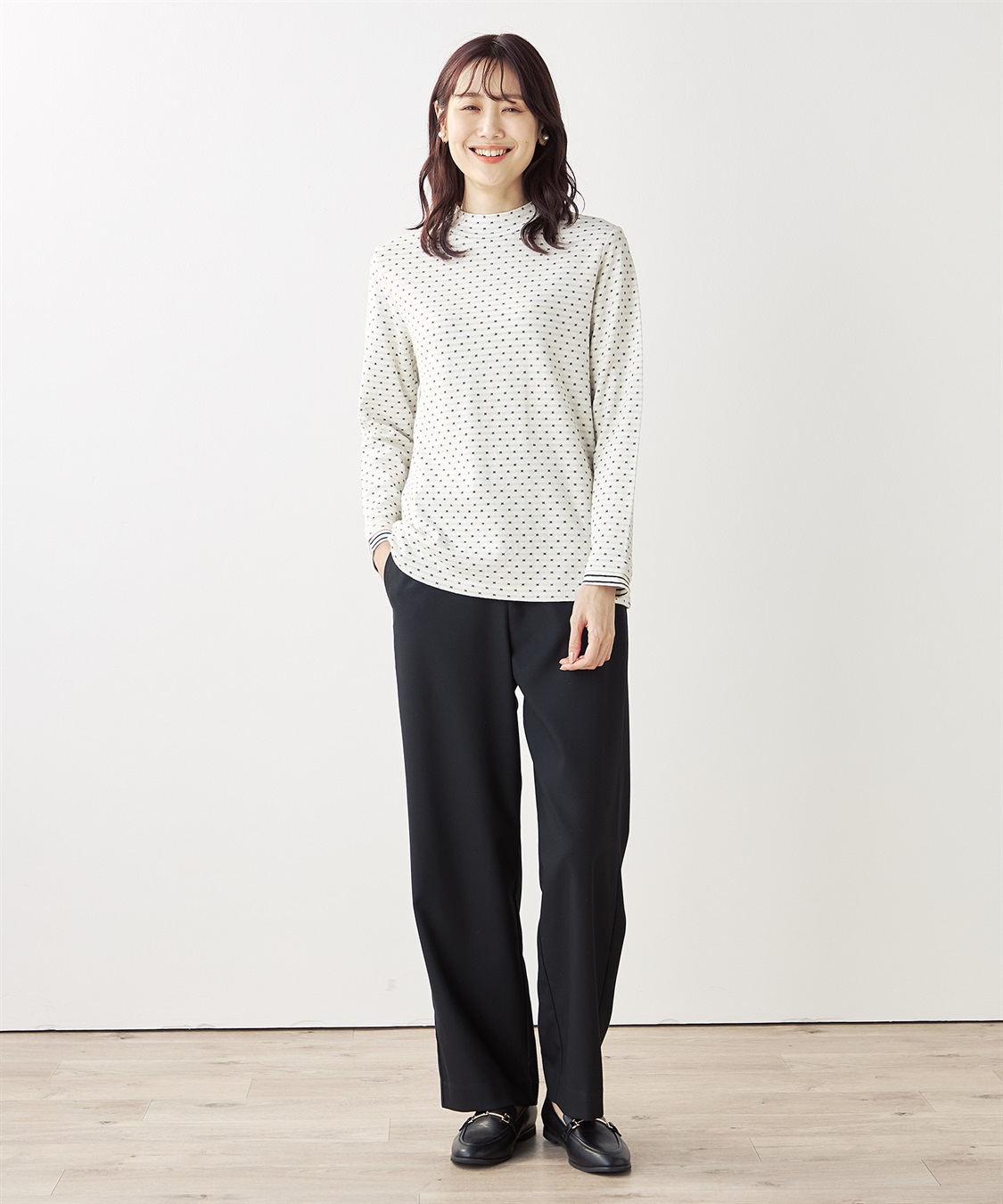 ジャガードハイネックプルオーバー DECOY｜クロスプラス公式通販サイト