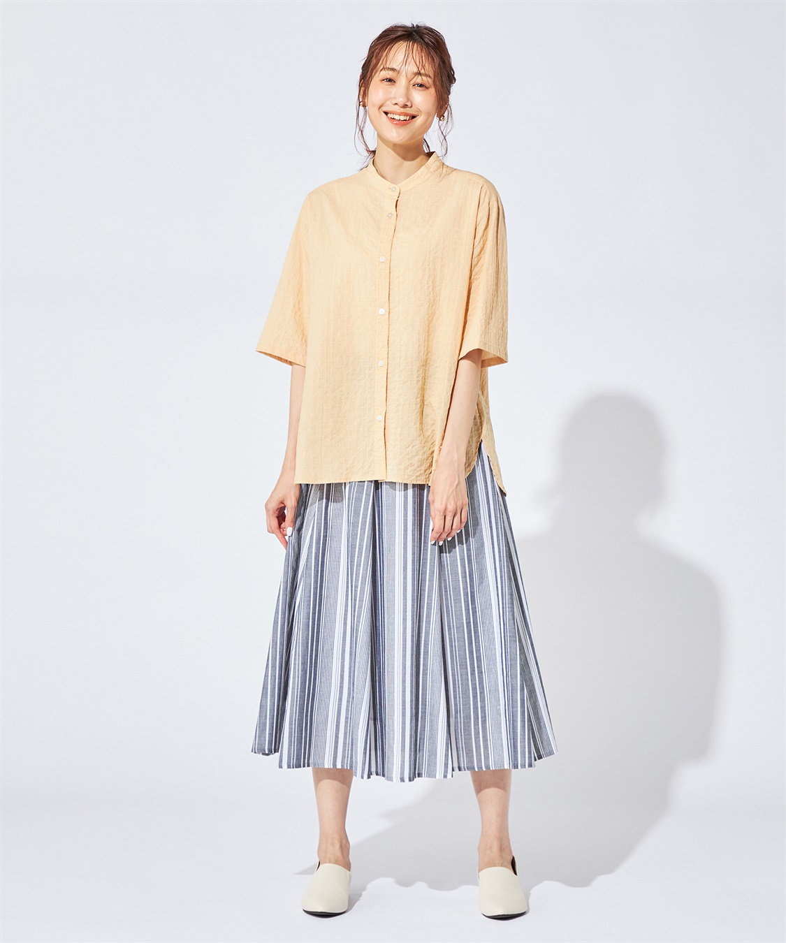 ストライプスカート DECOY｜クロスプラス公式通販サイト