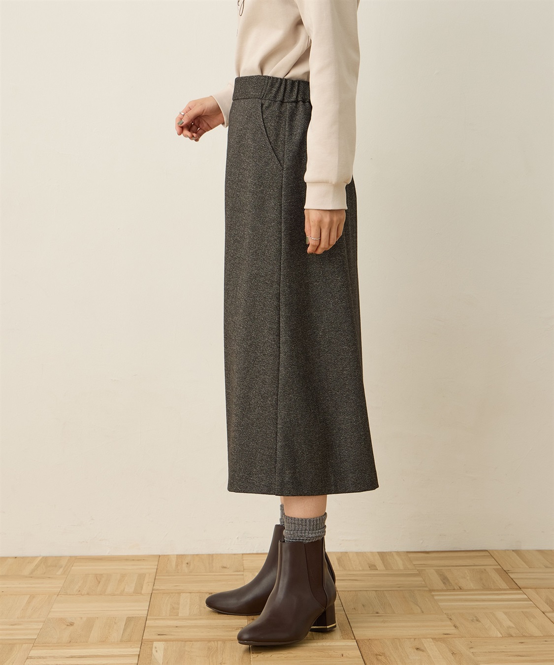 裏起毛フレアスカート DECOY｜クロスプラス公式通販サイト