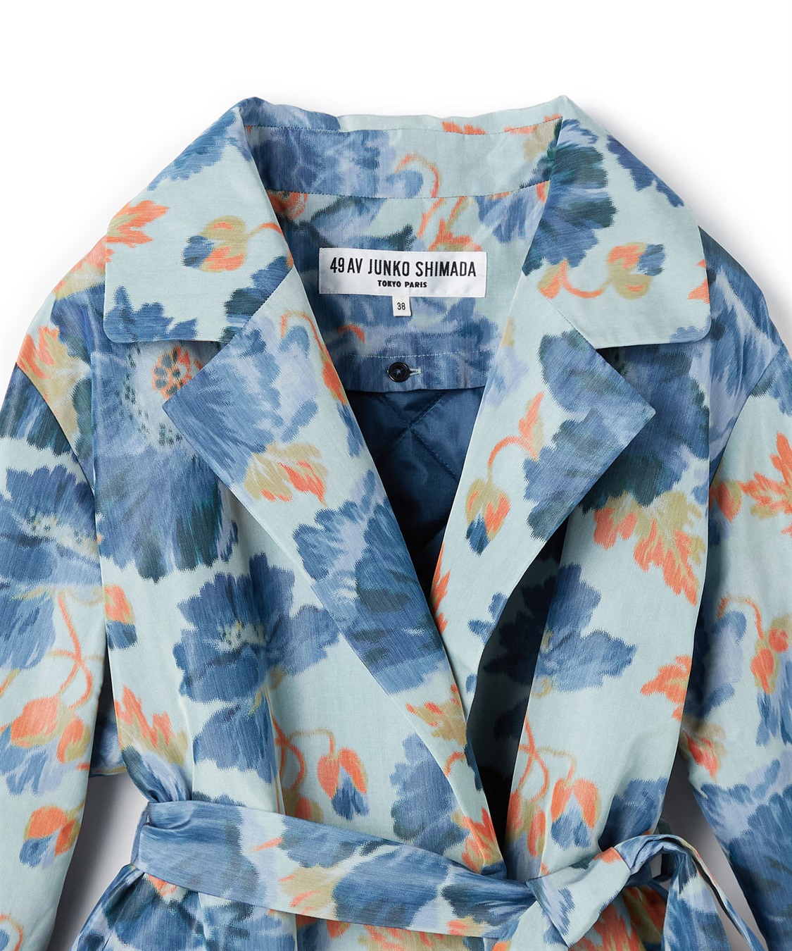 フラワー柄ロングコート 49AV JUNKO SHIMADA｜クロスプラス公式通販サイト