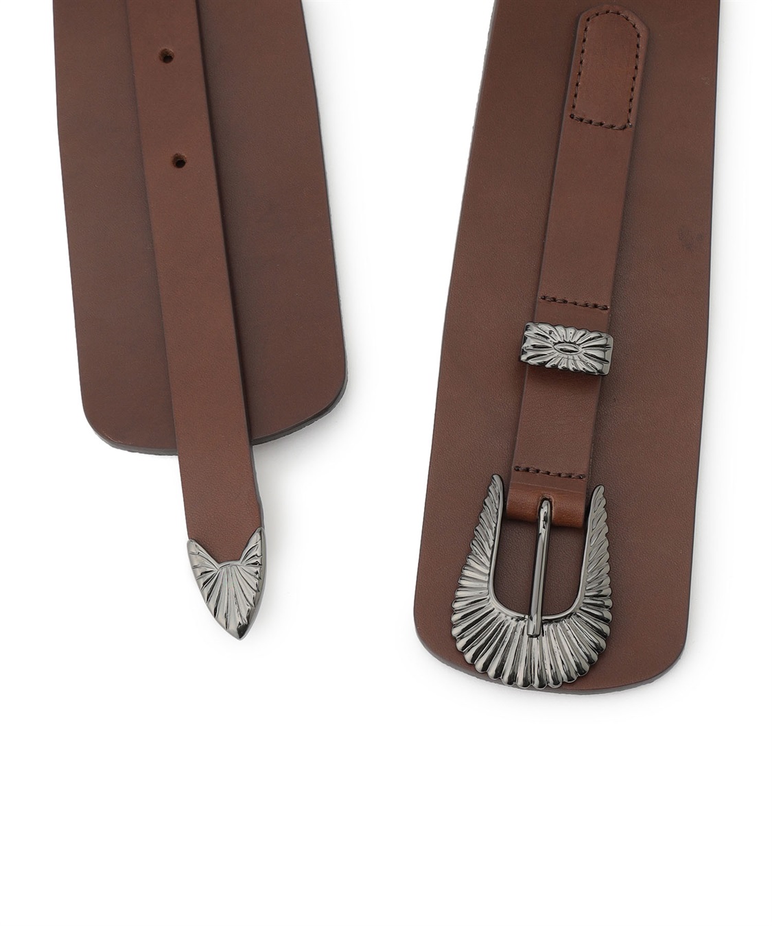 牛革レイヤードベルト 49AV JUNKO SHIMADA｜クロスプラス公式通販サイト