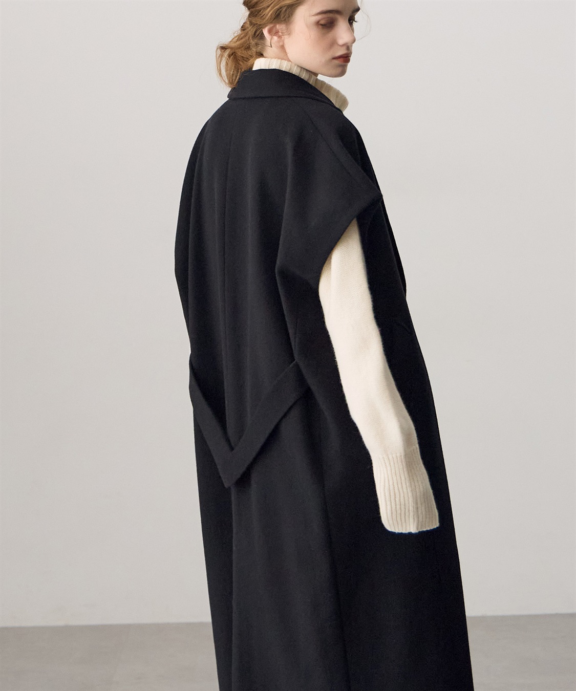 ウール混ロングベスト ATSURO TAYAMA｜クロスプラス公式通販サイト