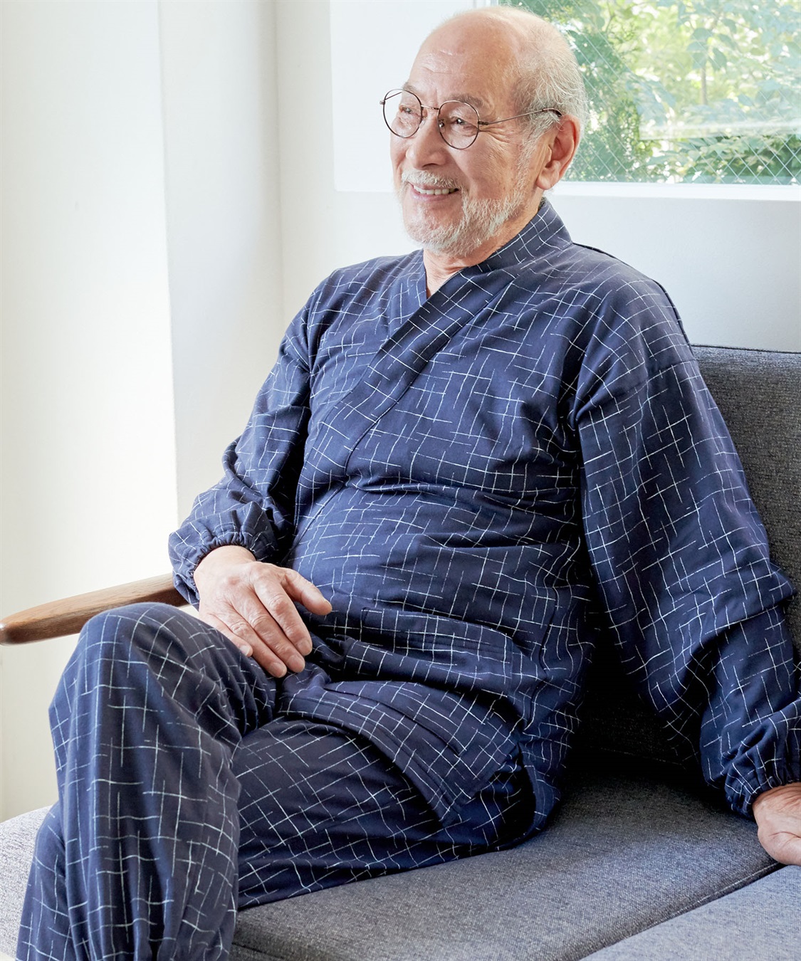 ココロcolor】甚兵衛介護パジャマ Life Style by cross marche｜クロス