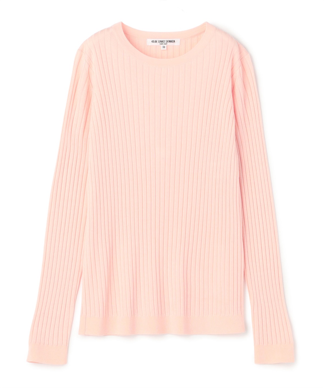 クルーネックリブニット 49AV JUNKO SHIMADA｜クロスプラス公式通販サイト