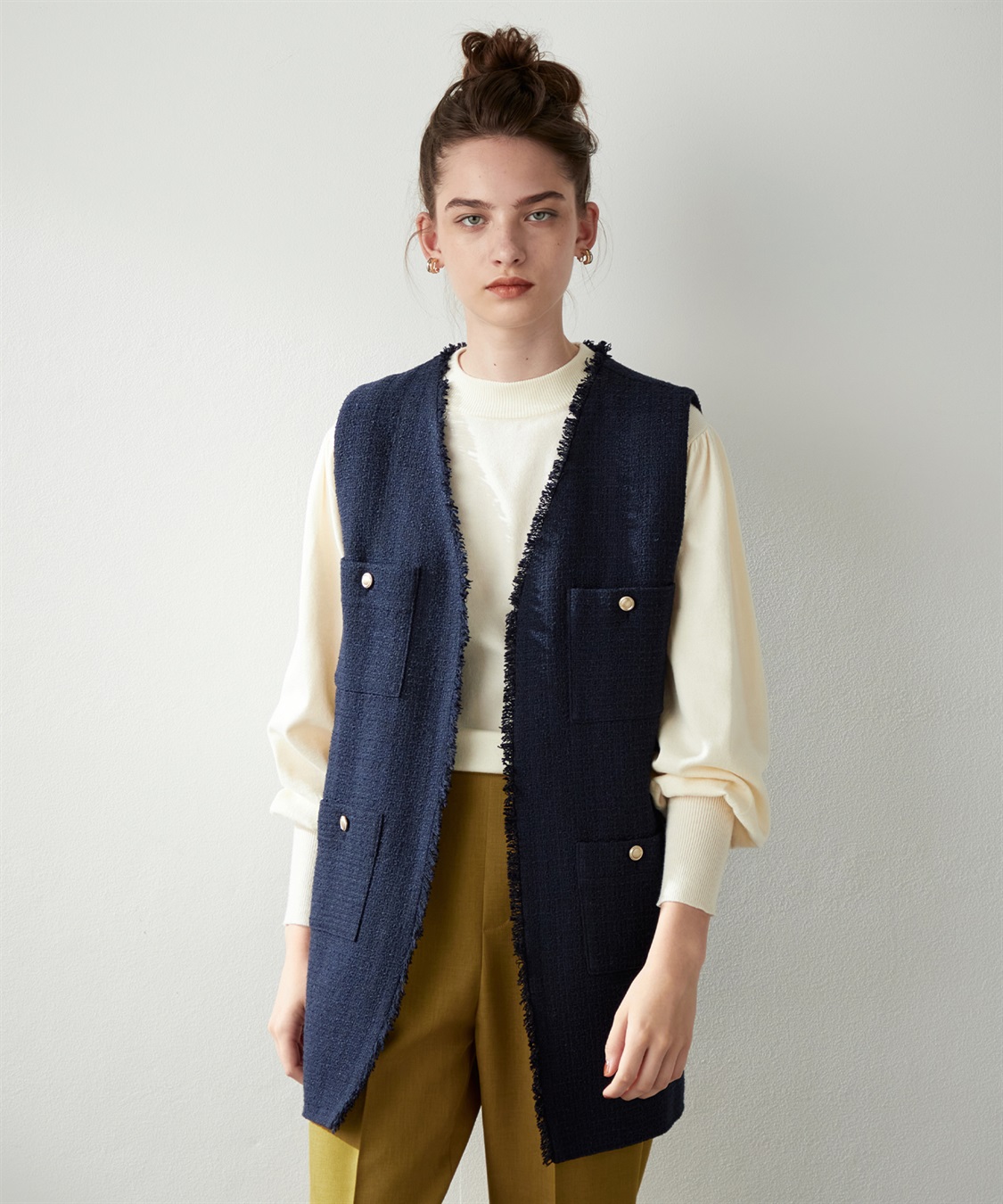 ツイードジレ LE SOUK HOLIDAY｜クロスプラス公式通販サイト