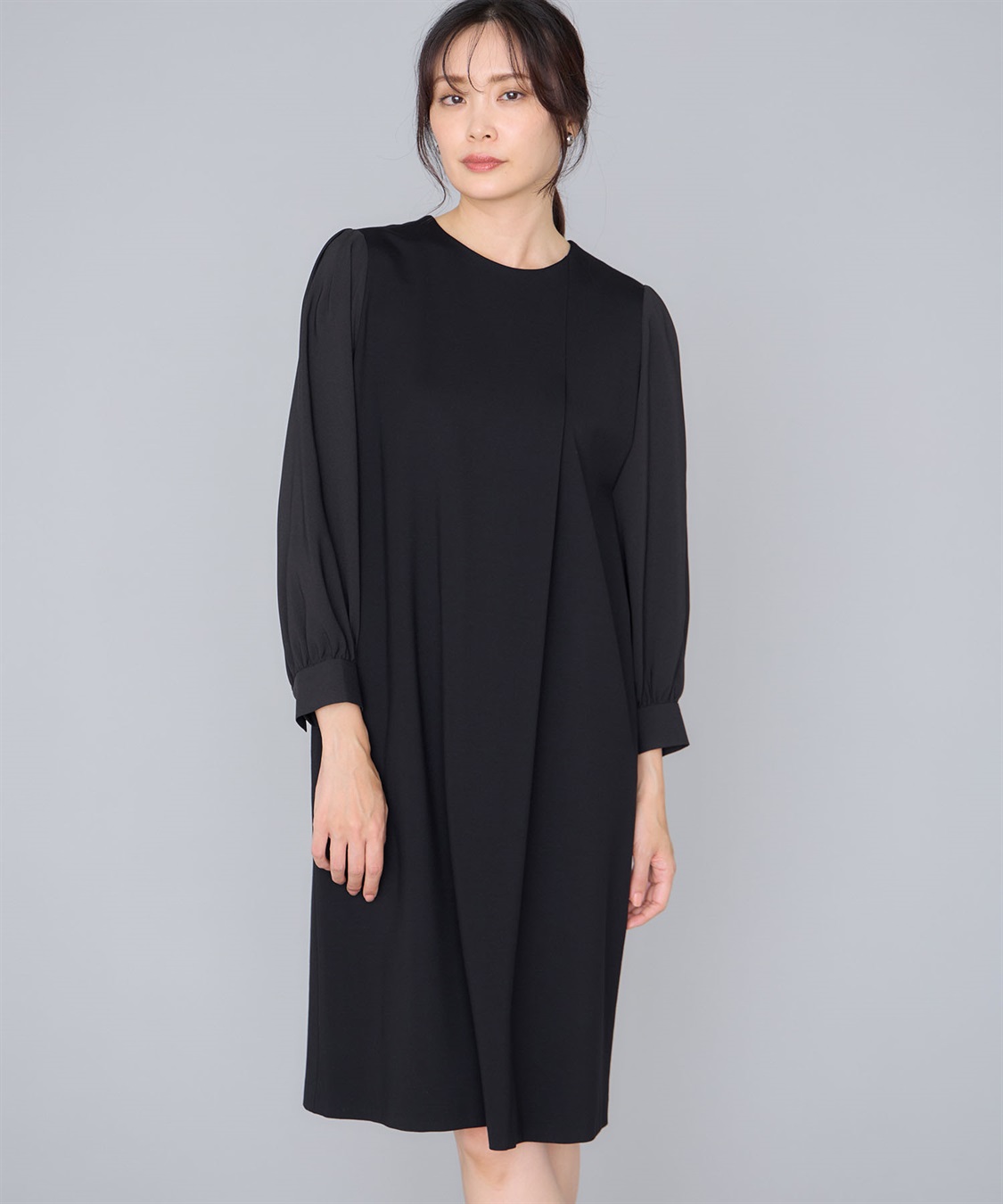 アルファブリック】フロントタックワンピース A/C DESIGN BY ALPHA