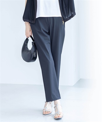 美モーションCOOL】クールストレートパンツ【接触冷感・UVカット