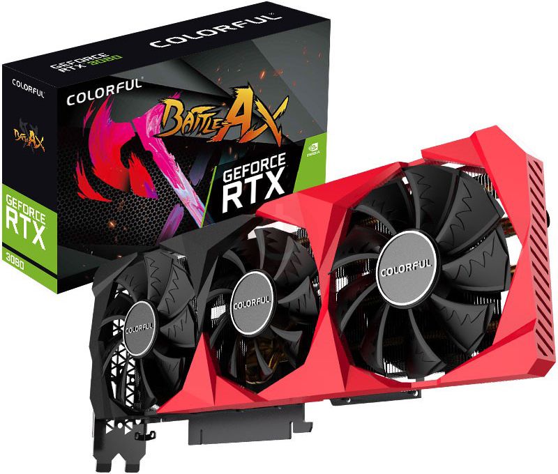 Colorful GeForce RTX 3070 8GB NB BattleAx LHR Graphics Card | Crox