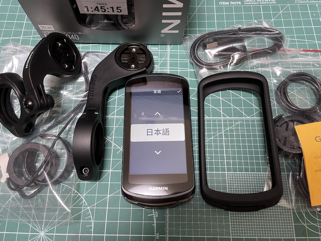 ☆GARMIN ガーミン Edge 1040 SOLARモデル 日本語対応 GPSサイクル