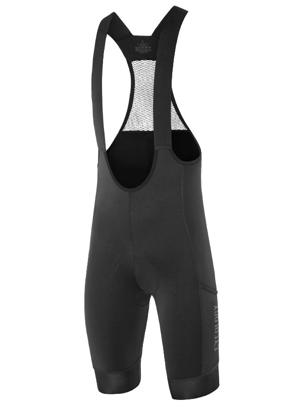 CYCOLOGY MEN'S CARGO BIB SHORTS BLACK | メンズビブショーツ
