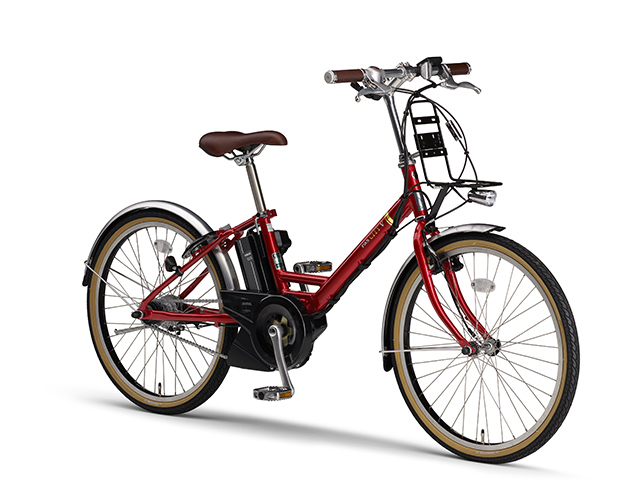 レトロスポーティなデザインの電動アシスト自転車「ヤマハ PAS CITY-V