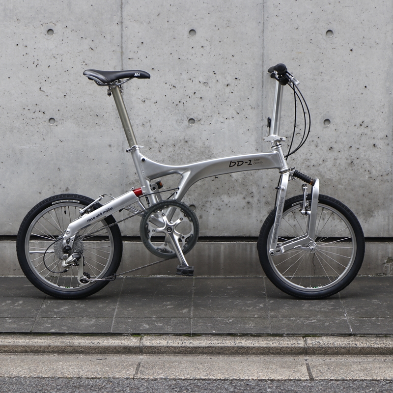 名作フォールディングバイク「R&M」BD-1の中古車の整備が仕上がりまし