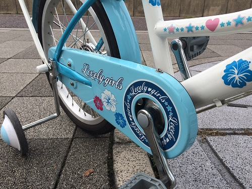 美品18インチ中古子供車！女の子用☆ - 京都の中古自転車・新車販売