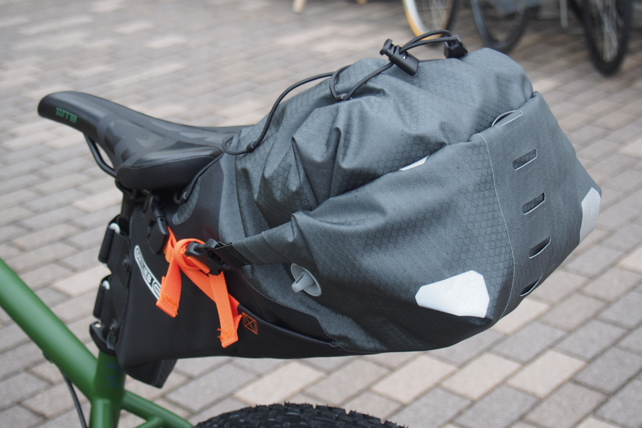 バイクパッキング】完全防水の大容量サドルバッグ～ORTLIEB