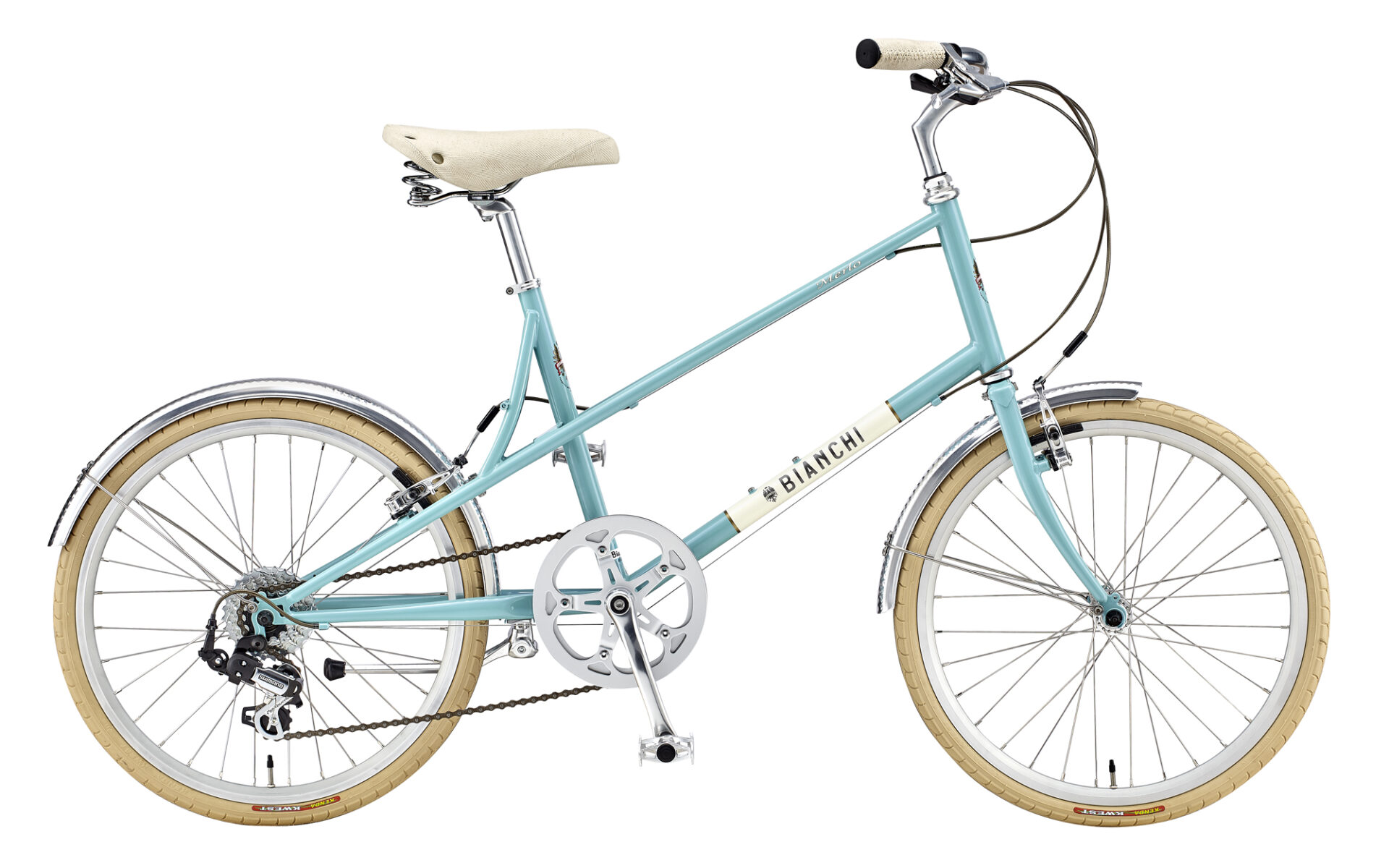2019年モデル】Bianchi Minivelo-7 Lady オシャレで乗りやすい小径車の