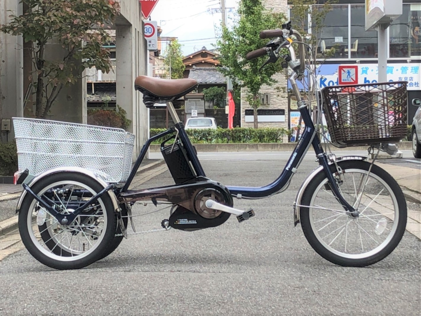 極美品！中古電動三輪】Panasonic/ViViライフ（パナソニック