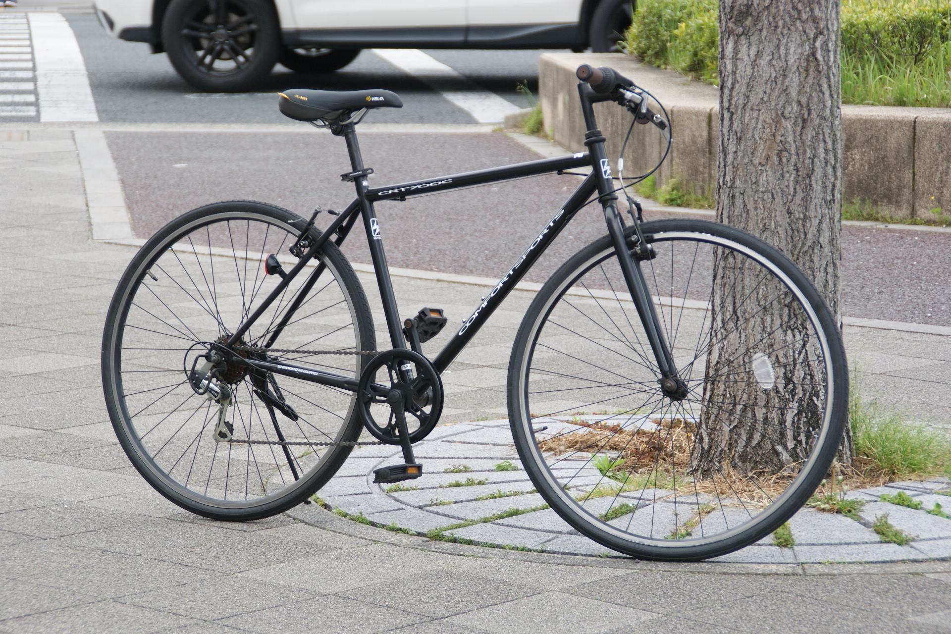 シンプルながら走りやすい！700Cクロスバイク【USED】 - 京都の中古