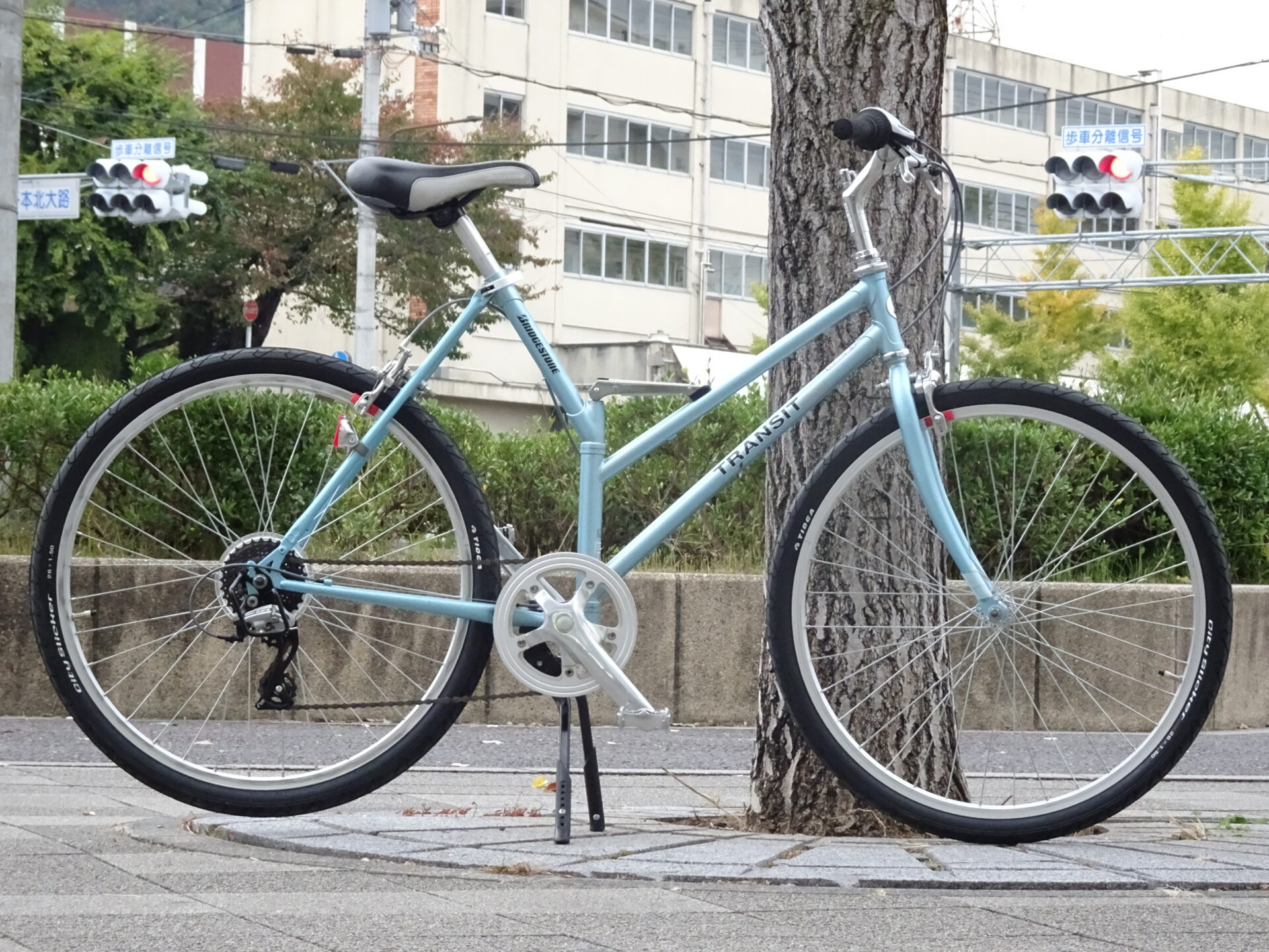 中古車/オリタタミ自転車】BRIDGESTONE TRANSIT スポーツ G26 - 京都の