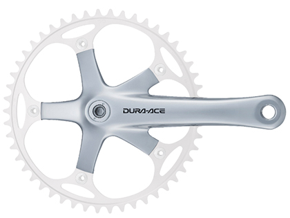 DURA-ACE クランクセット NJS Dura-Ace クランクセッnjs公認シルバー