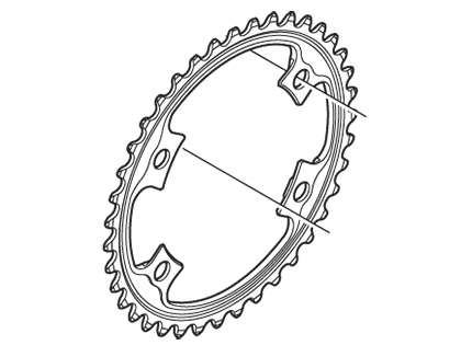 シマノ DURA-ACE（デュラエース）FC-9000 チェーンリングインナー 36T