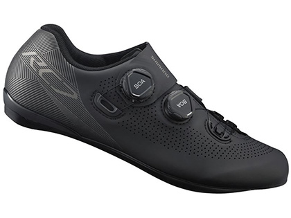 シマノ RC7（SH-RC701）ブラック SPD-SL ロードシューズ【ワイド