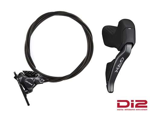 シマノ GRX Di2 Jキット ST-RX825-R 右レバー/BR-RX820-F DISC