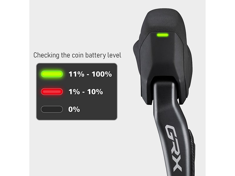 シマノ GRX Di2 ST-RX825-R 油圧ブレーキ STIレバー 右レバーのみ（12S