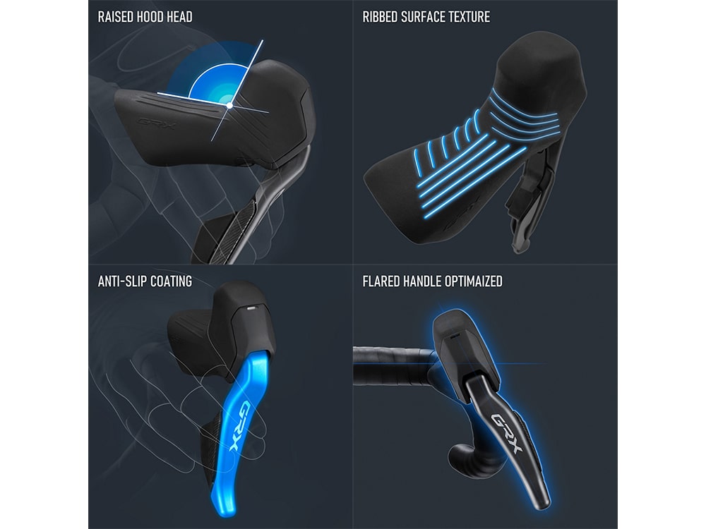 シマノ GRX Di2 ST-RX825-R 油圧ブレーキ STIレバー 右レバーのみ（12S