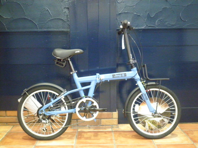 どこよりも早く！！JEEPの折りたたみ自転車 NEW MODEL 入荷しました