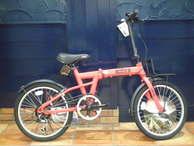 どこよりも早く！！JEEPの折りたたみ自転車 NEW MODEL 入荷しました