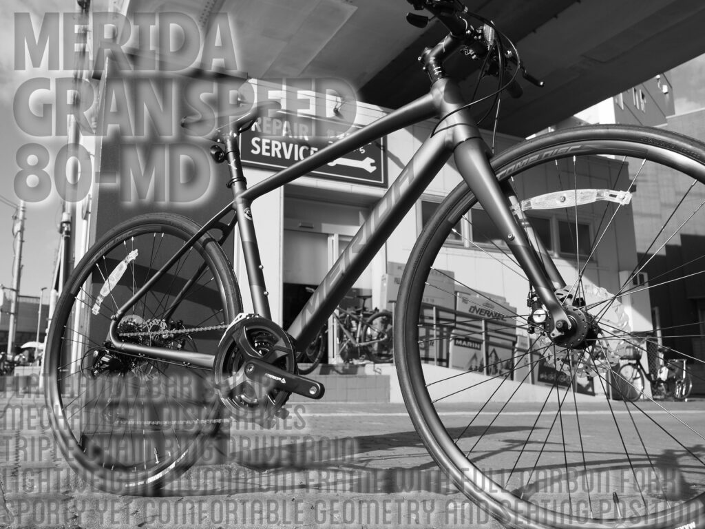 ハイパフォーマンスクロスバイク『MERIDA GRAN SPEED 80-MD』 店舗