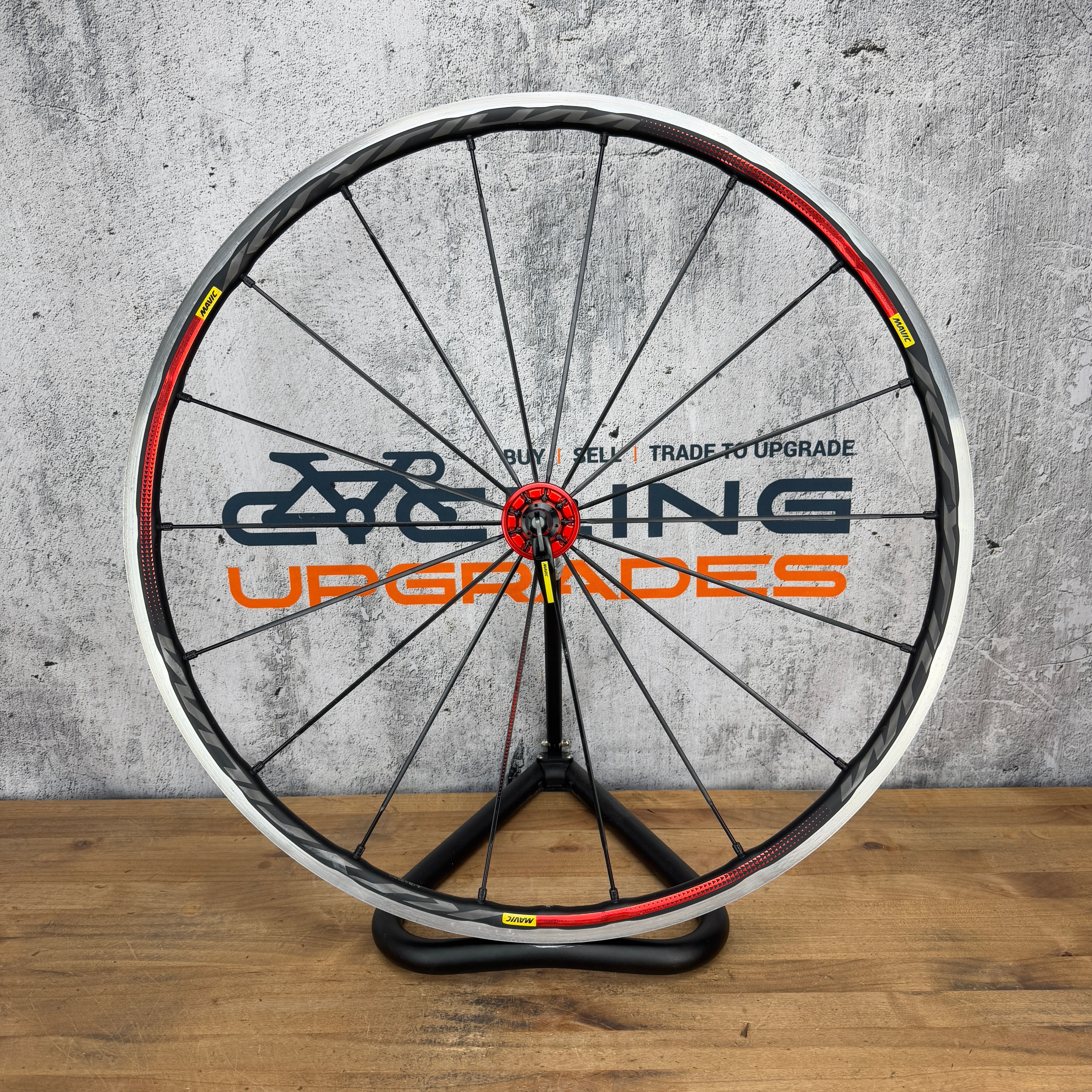 Mavic Ksyrium Pro Limited Edition Red Alloy Clincher Front Wheel