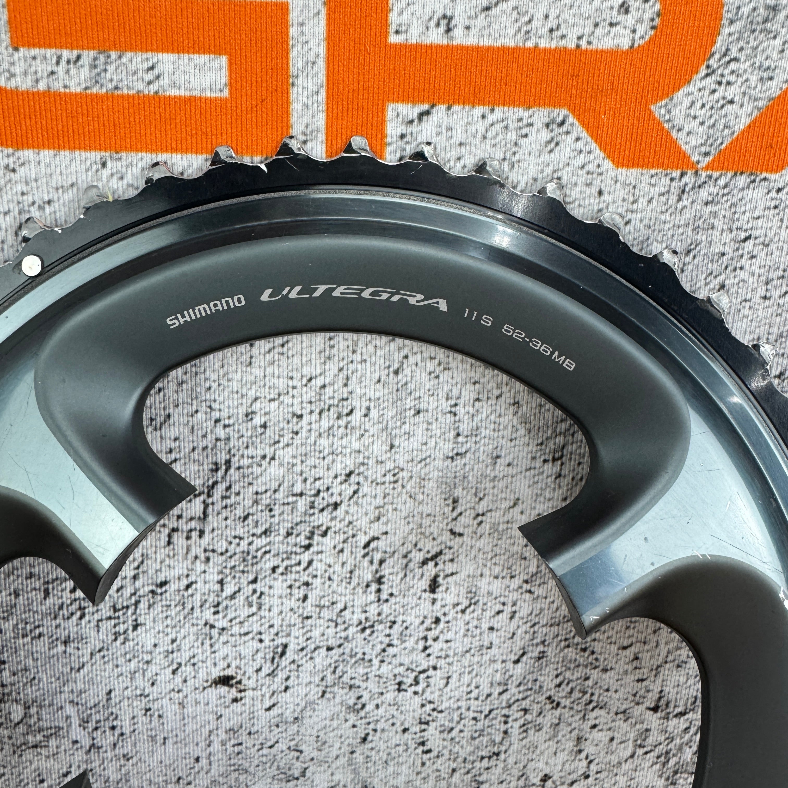 Shimano Ultegra FC-6800 52/36t 11-Speed 110BCD 4-Bolt Chainring