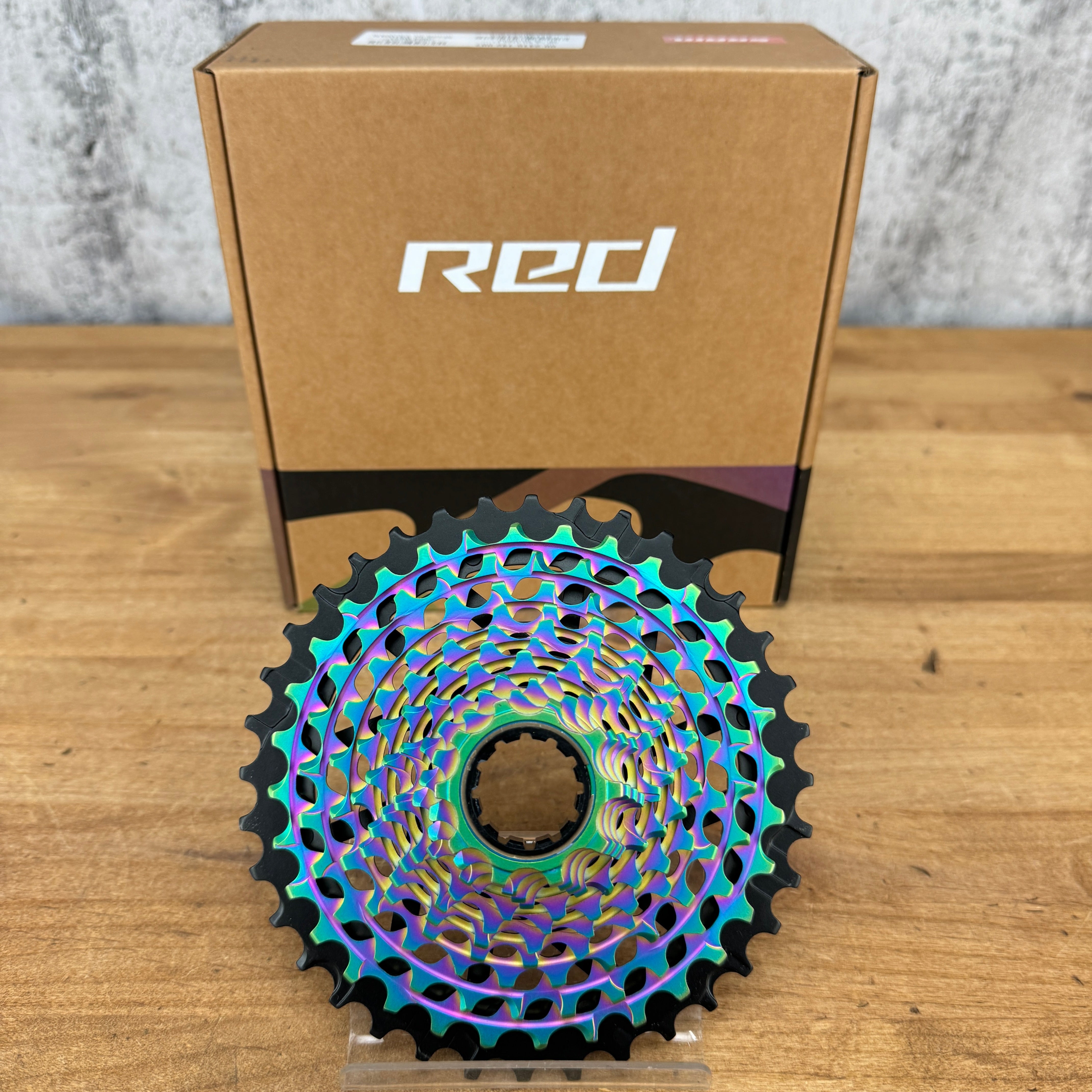New! SRAM Red AXS E1 XG-1290 10-36t 12-Speed XDR Rainbow Bike